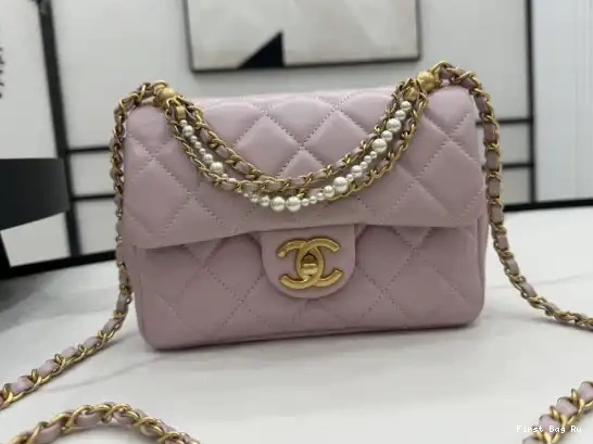 Firstbag Ru CHANEL BAG-14.5x19.5x7.5cm FLAP 0705